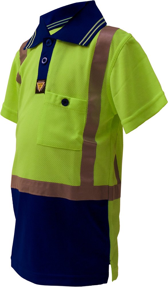 Taped Microfibre Polo Children’s