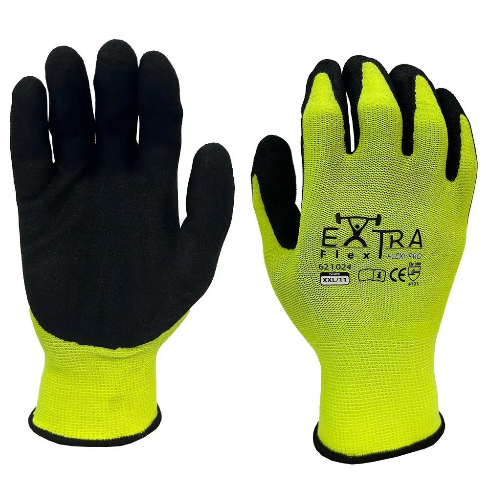 Extra Flex Flexi Pro Hi-Vis Sandy Latex Coat