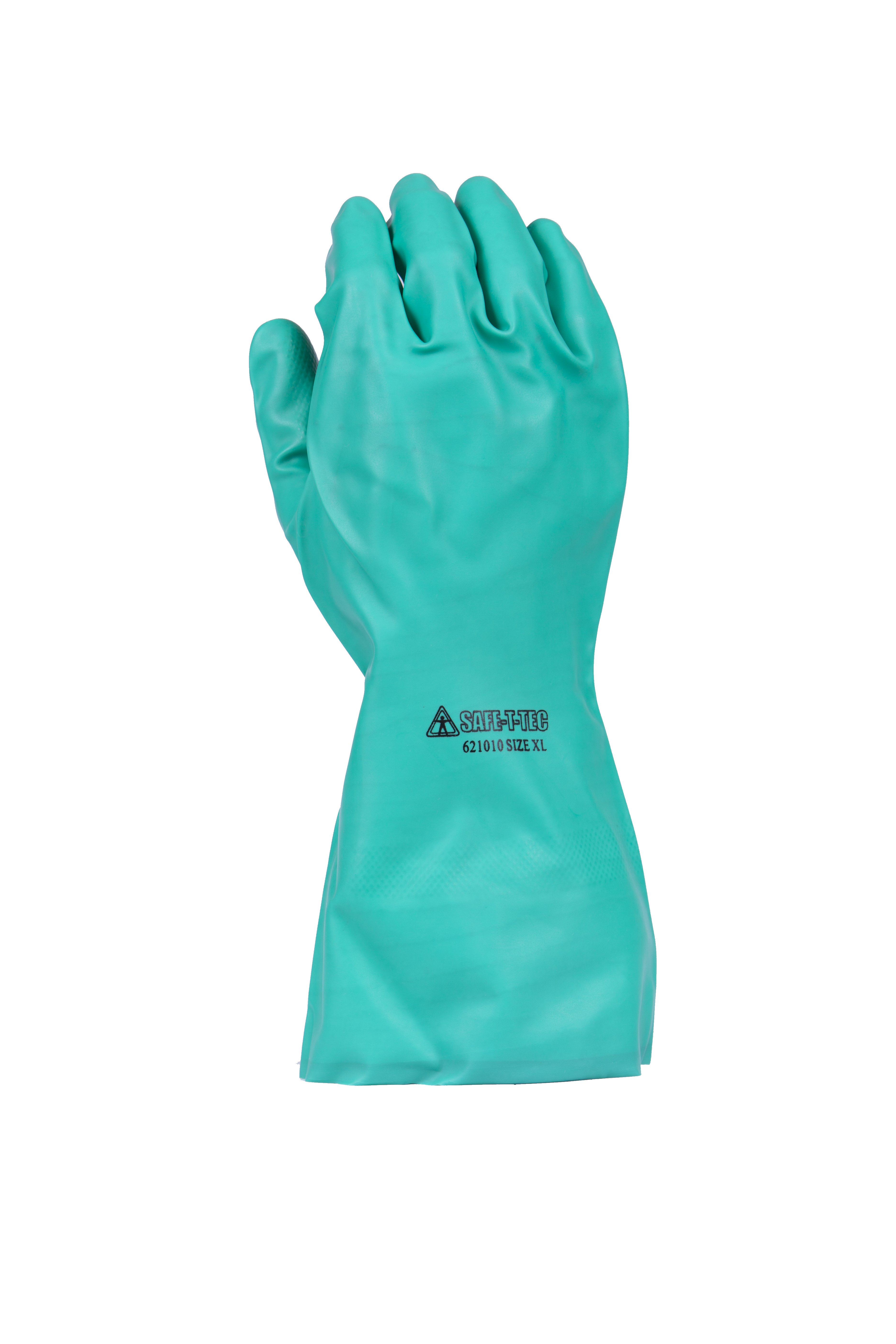 RNU Nitrile Gauntlet, 350mm, Green