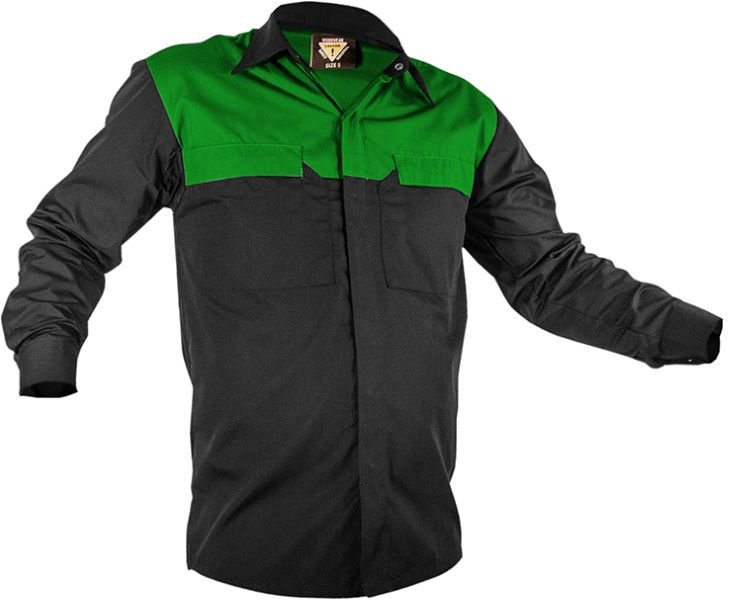 Long Sleeved Polycotton Pit Shirt