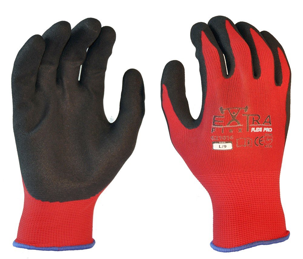 Extra Flex Flexi-Pro Sandy Latex Coated Glove