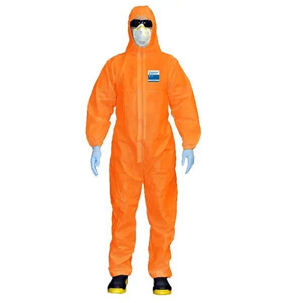 Disp Coveralls Barrier-Tec 1001, Orange SMS