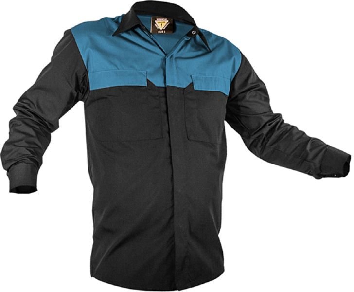 Long Sleeved Polycotton Pit Shirt