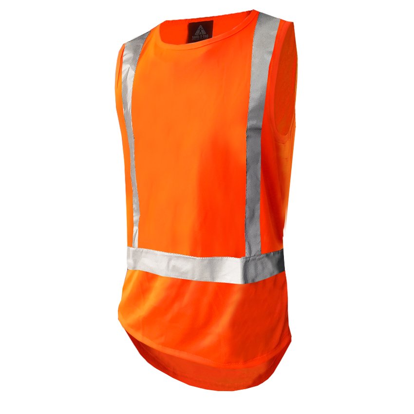 Hi-Vis DN TTMC Singlet, Orange