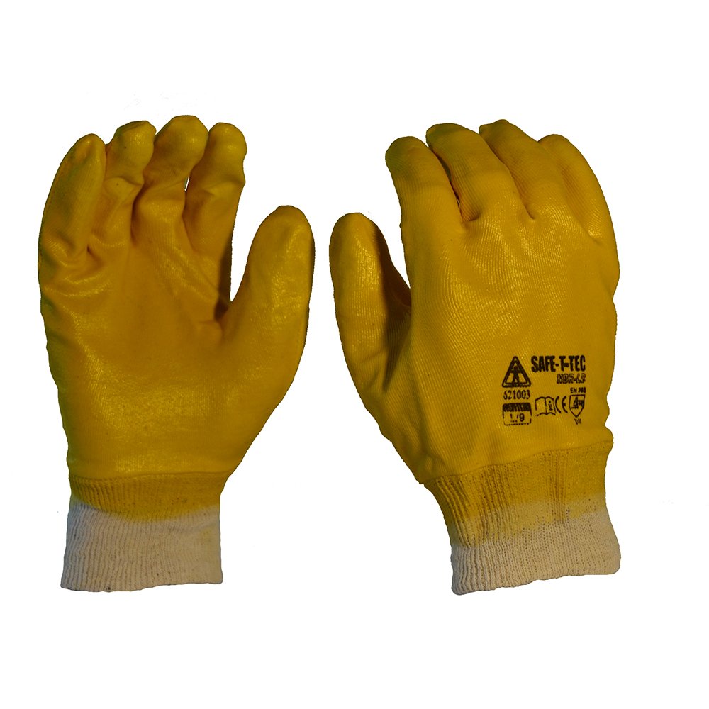 Yellow Nitrile Single Dip