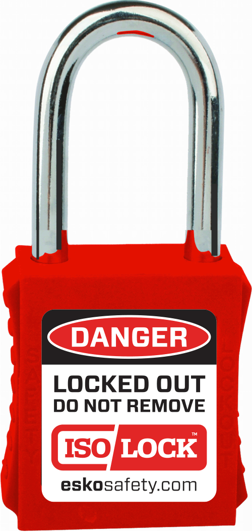 Standard Length Steel Shackle Padlock