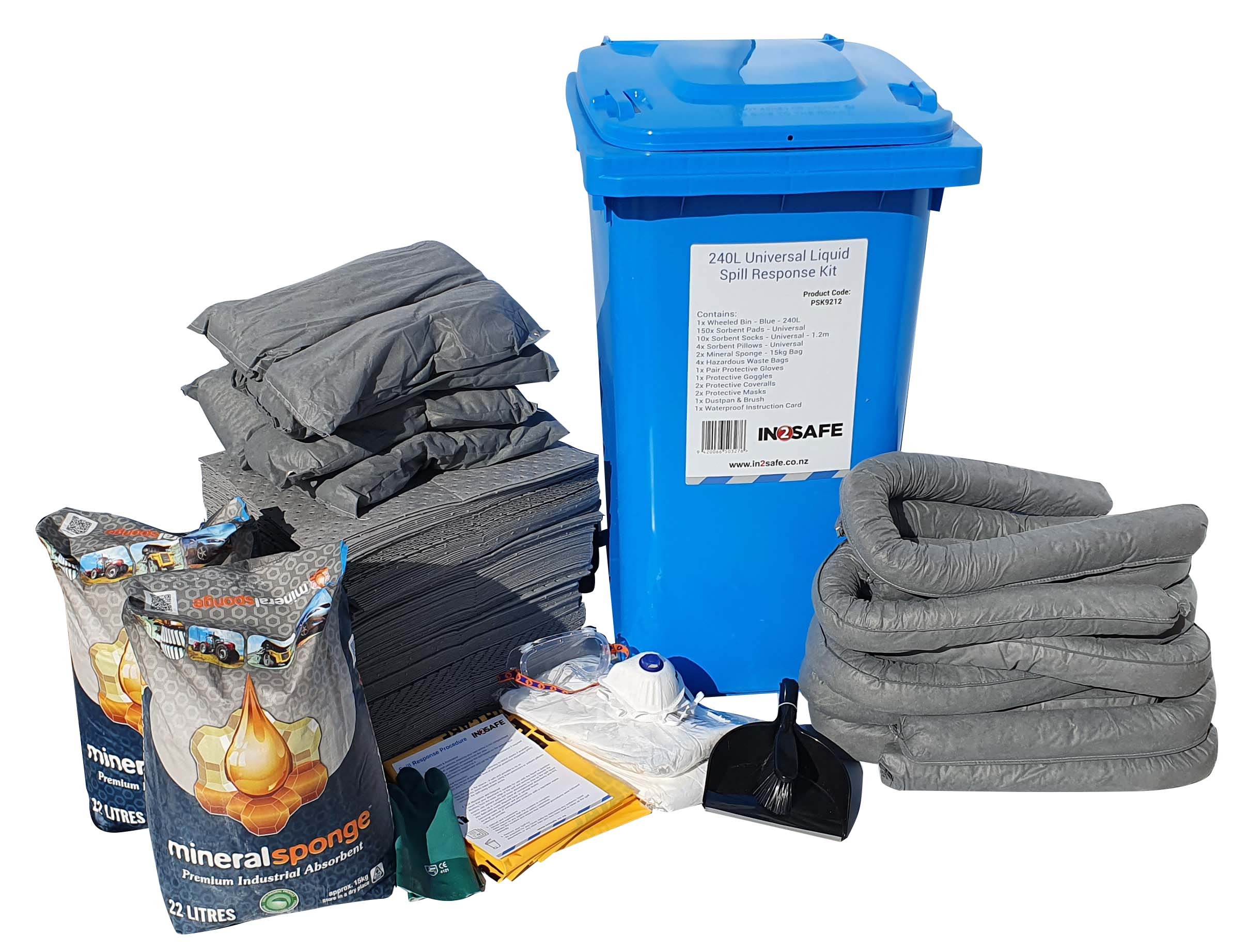 Universal Mobile Spill Kit 240L