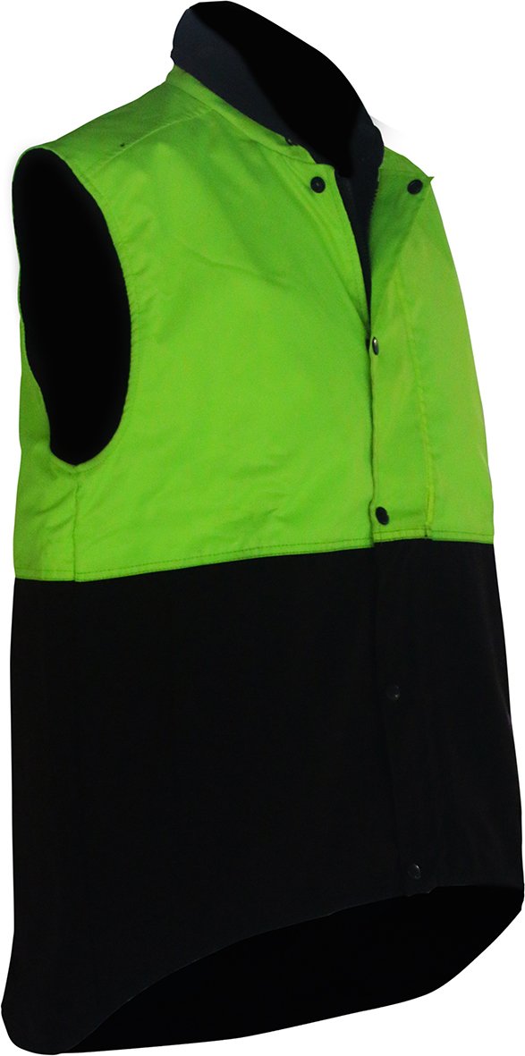 Oilskin D/O Sleeveless Vest