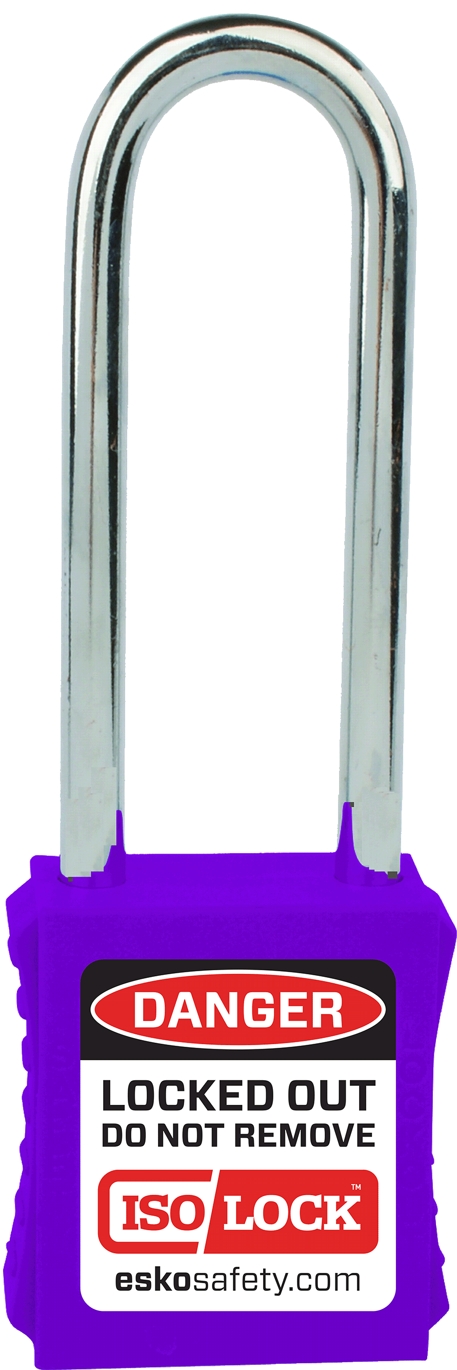 Extra Length Steel Shackle Padlock