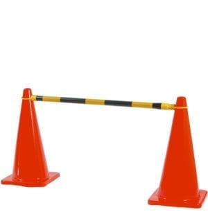 Traffic Cones and Chain