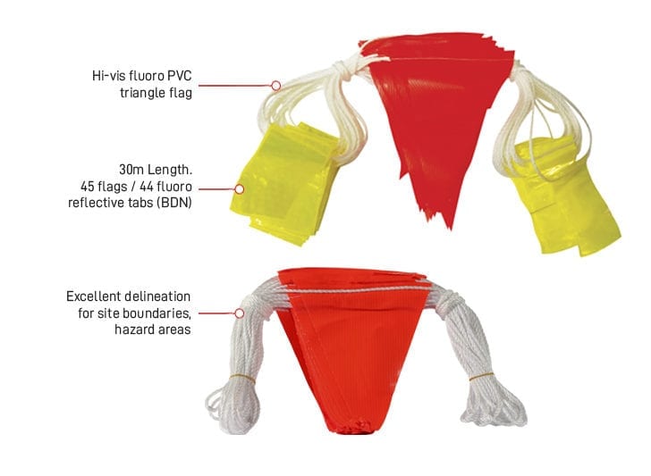 Esko Hi-Vis Fluoro Bunting Cord