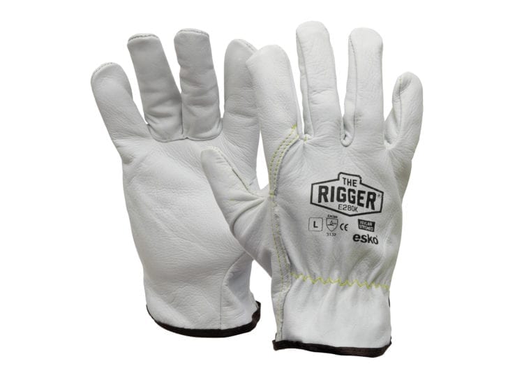 Esko The Rigger Premium Cowhide Kevlar Stitched Glove - Image 2