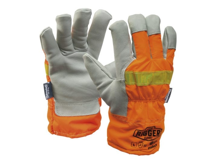 Esko The Rigger Premium Cowhide Reflective Glove - Image 2