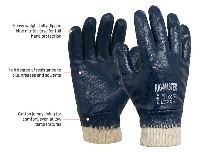 Esko Rig Master Nitrile Glove