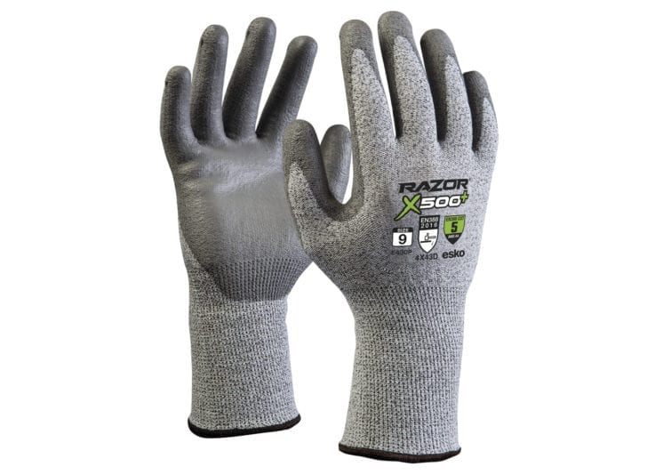 Esko Razor Plus X500+ Cut 5 PU Dip Glove - Image 2