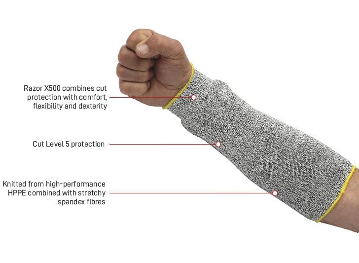 Esko Razor X500 Cut 5 Sleeve Without Thumb Hole 30cm