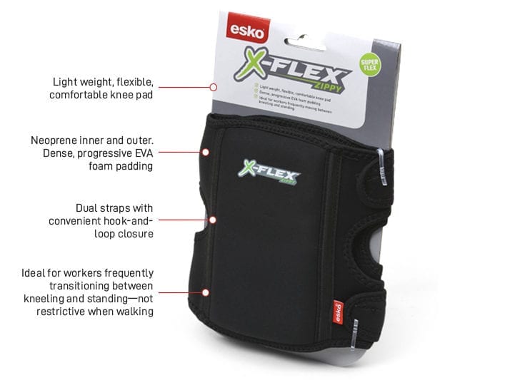 Esko X-Flex Zippy Knee pads