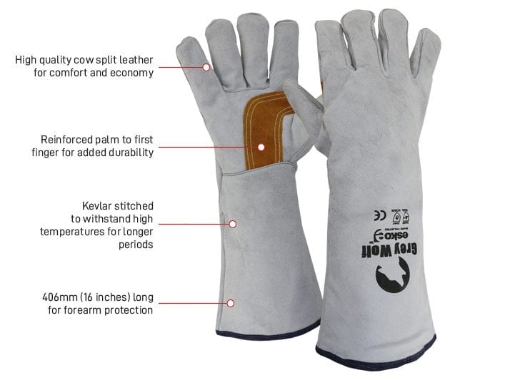 Esko Grey Wolf Welders Glove