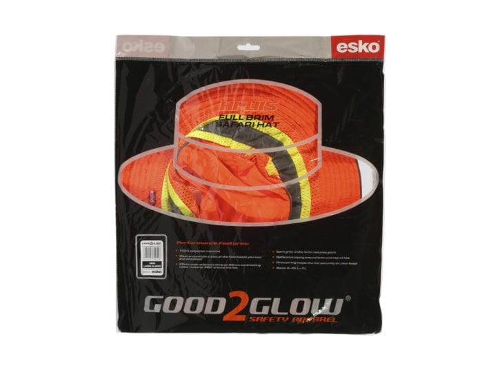 Esko Hi-Vis Full Brim Safari Hat - Image 3