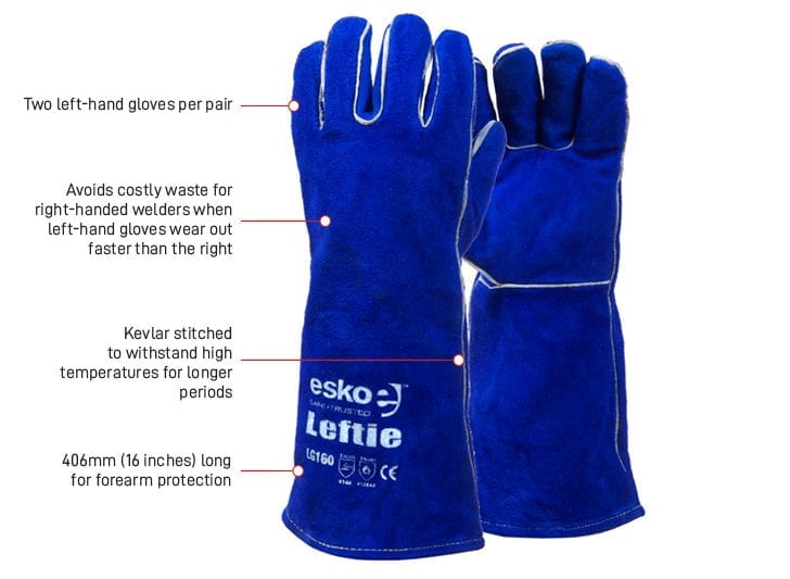 Esko Leftie Left Hand Welders Glove