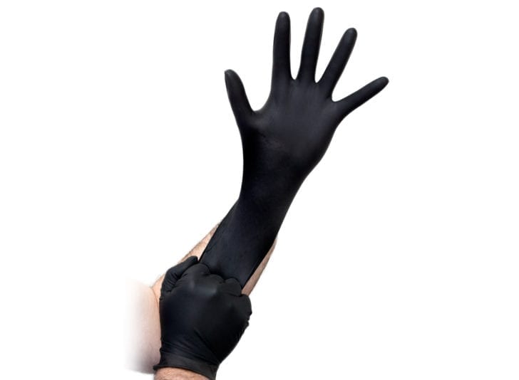 Esko High Five Industrial Black Nitrile Glove - Image 4