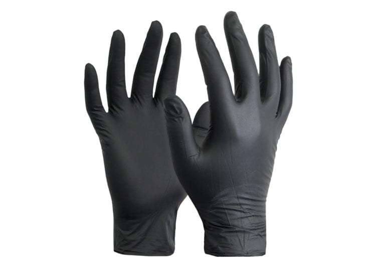 Esko High Five Industrial Black Nitrile Glove - Image 3