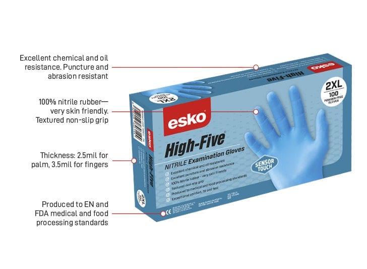Esko High Five SensorTouch Nitrile Glove