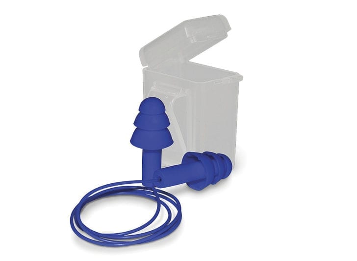 Esko Vortex Earplugs Blue Corded Reusable - Image 3