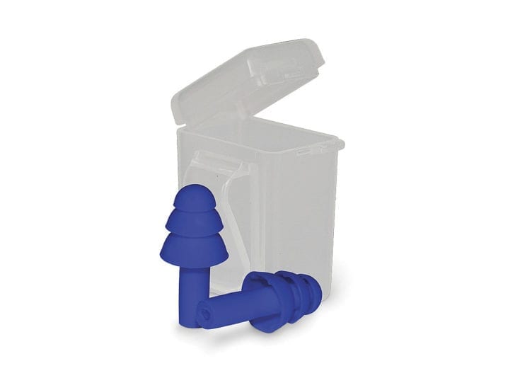 Esko Vortex Earplugs Blue Uncorded Reusable - Image 3