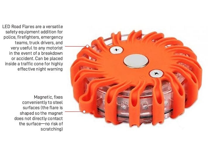 Esko LED Road Flare/Warning Disk