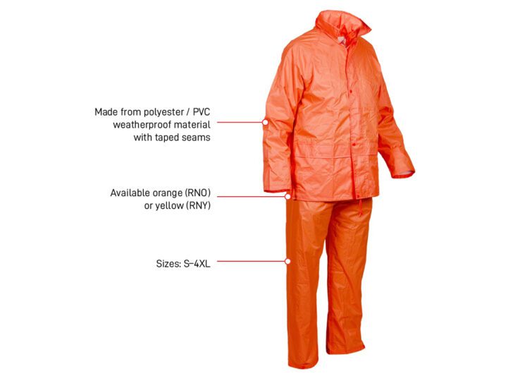 Esko Rainsuit Hi-Vis Orange