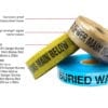 Esko Detectable Wire Trench Tape