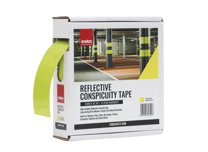 Esko Fluoro Lime Conspicuity Tape