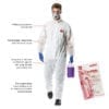 Esko Titan 220 Polypropylene Coverall