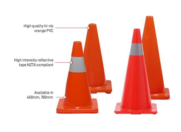 Support for Safety Cones Up to 27 lbs Gravipod Cone Guard 14 Round 