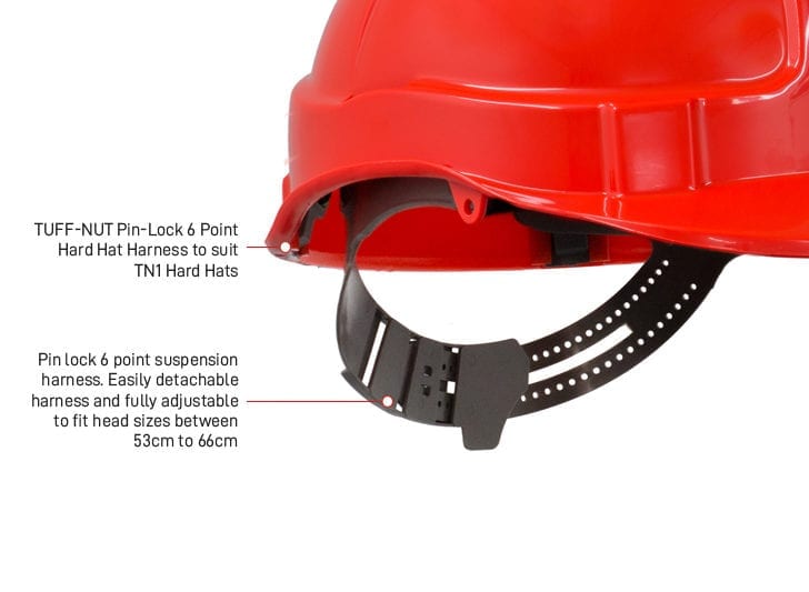 Esko Tuff-Nut Pinlock Hard Hat Harness