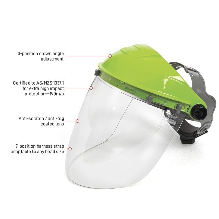Esko Tuff-Shield Browguard and Visor Combo