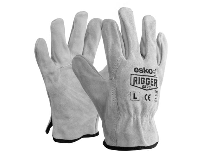 Esko The Rigger Split Suede Glove - Image 2