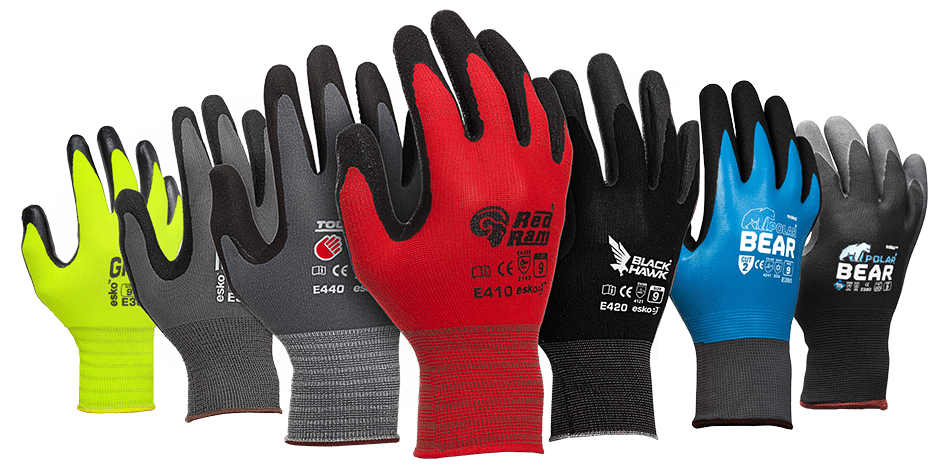 Anti Cut Resistant Hand Safety Gloves Level 5 Protection with Rubber  Finishing