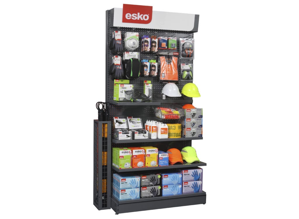 Esko Display Shelving Unit - Esko Safety