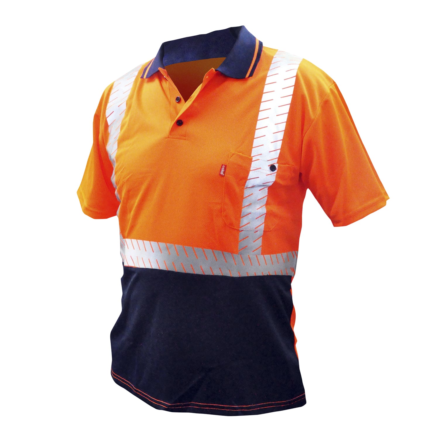 Esko Hi-Vis Reflective Polo Shirt - Esko Safety