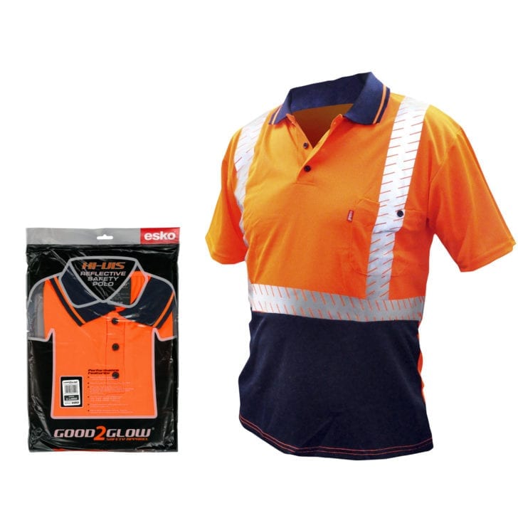 Esko Hi-Vis Reflective Polo Shirt - Image 4