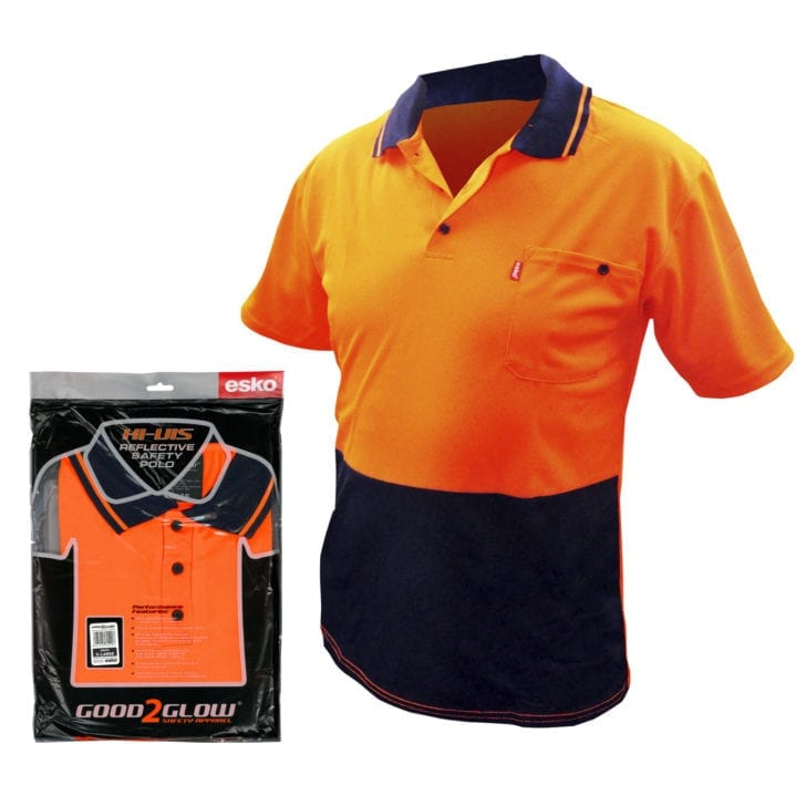 Esko Hi-Vis Polo Shirt - Image 4