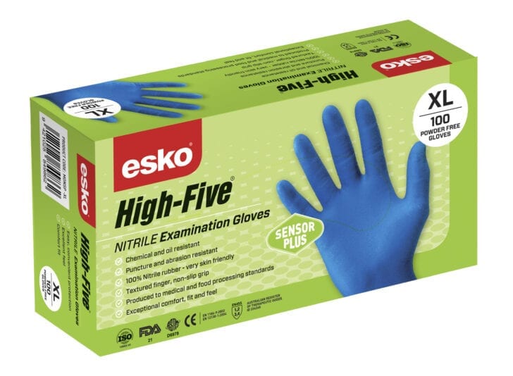 Esko High Five Sensor Plus Nitrile Glove - Image 2