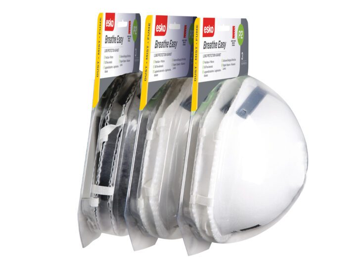 Esko Breathe Easy P2 Non-Valved Mask 3 Pk - Image 3