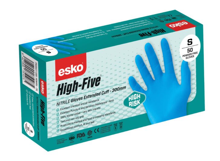 Esko High Five 6mil High Risk Nitrile Glove - Image 3