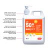 Esko SunGard SPF50+ Sunscreen, 1L Pump Bottle