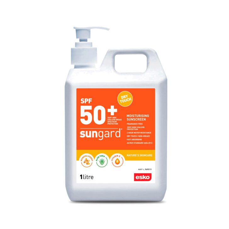 Esko SunGard SPF50+ Sunscreen, 1L Pump Bottle - Image 2