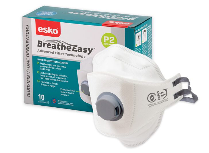 Esko Breathe Easy P2 Flat Fold Mask with Valve - Image 3