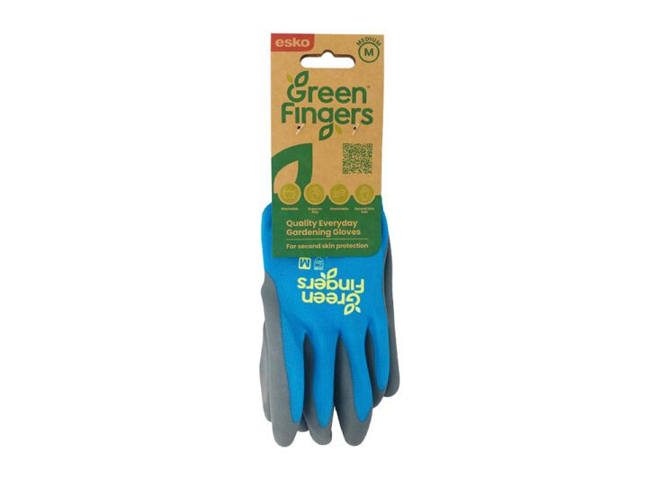 Esko Green Fingers Gardening Gloves, Blue - Image 3